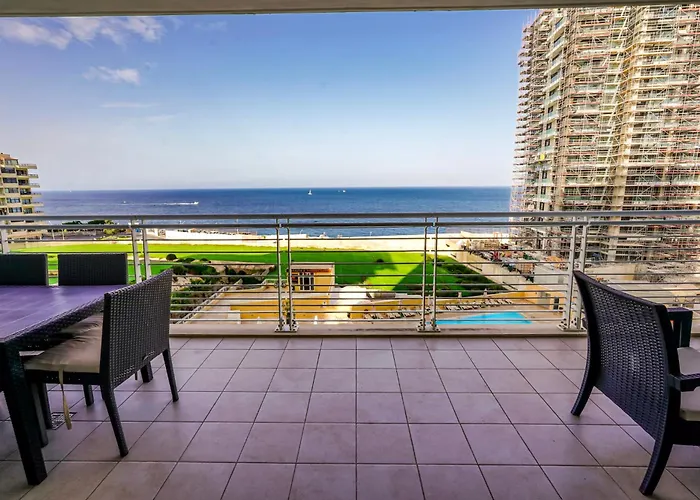 Apartment Exclusive Front Sea View 3-bdr With Pool Sv 9 Sliema